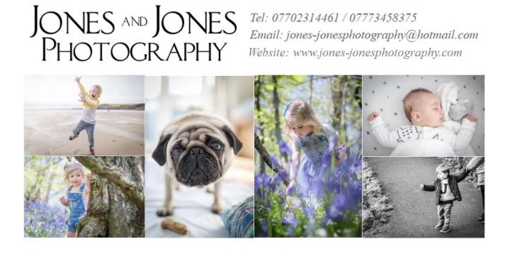 silent auction 6 - An outdoor or home photoshoot by Jones & Jones Photography with all images presented license free on a USB stick (South Wales area only)