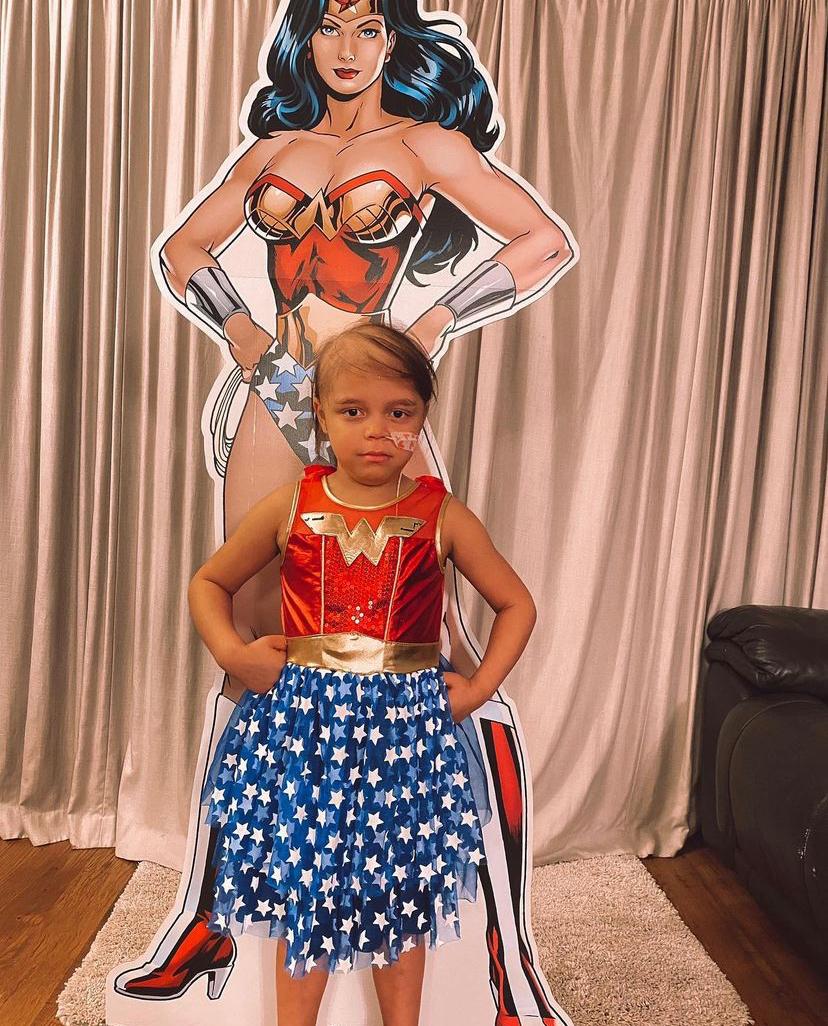 Arianna The Real Wonder Woman Kicking Off Against Cancer